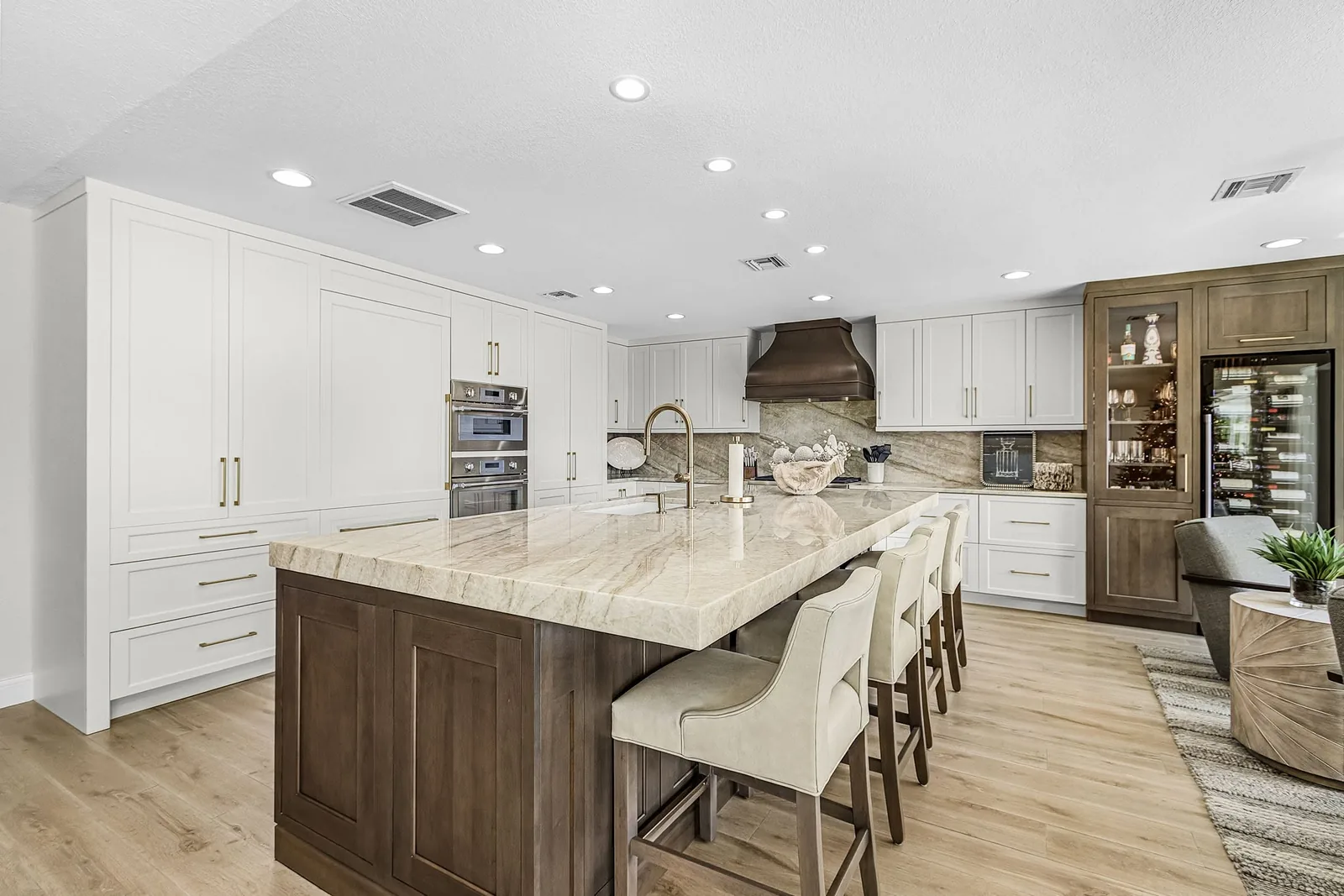 Completed custom interior renovation by Proskillz Remodeling